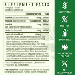 C Calthorvitana Liposomal Lung Cleansemax absorption technology diagram — boosted ingredient delivery.