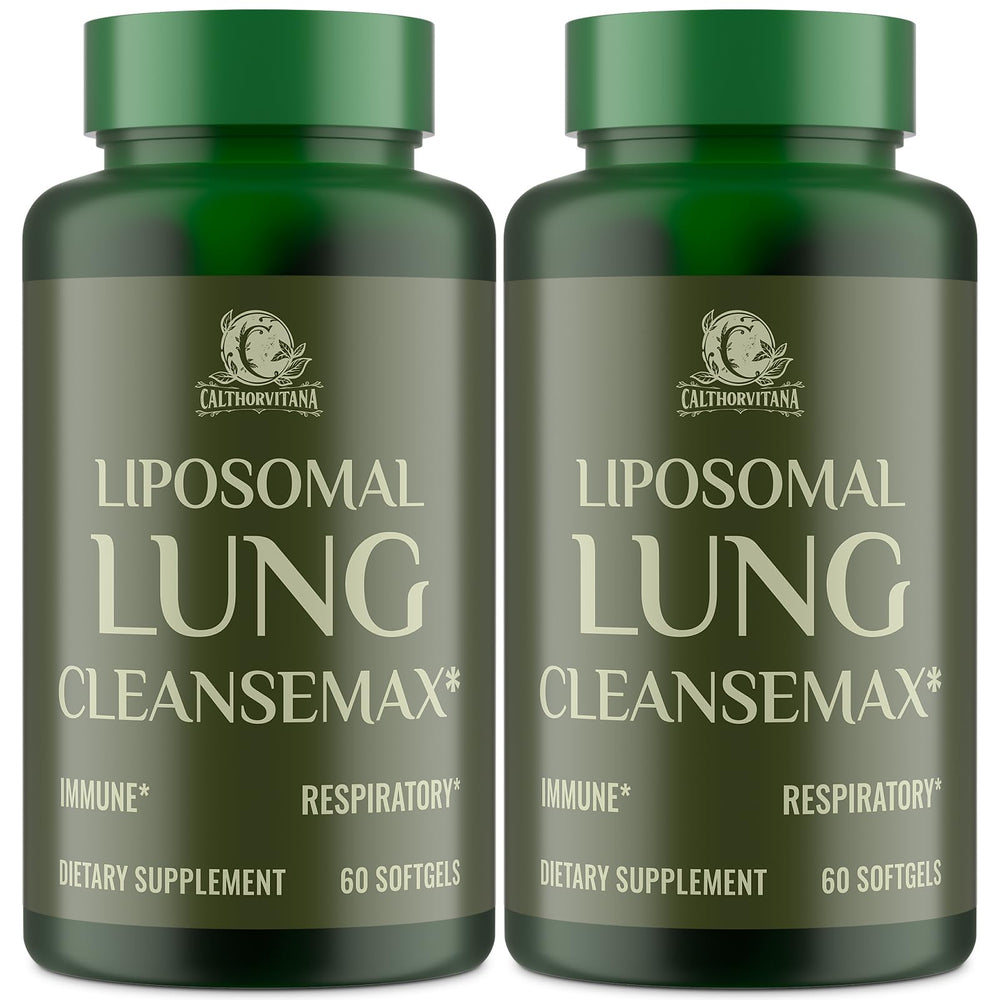 C Calthorvitana Liposomal Lung Cleansemax bottle — enhanced absorption for daily wellness.