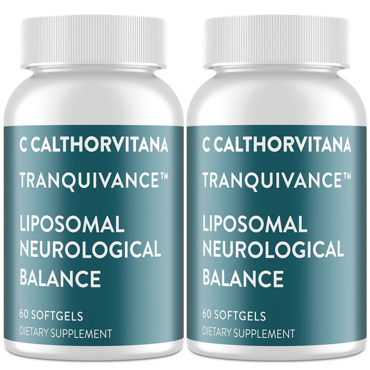 C Calthorvitana migraine relief softgels front view highlighting daily head and nerve support