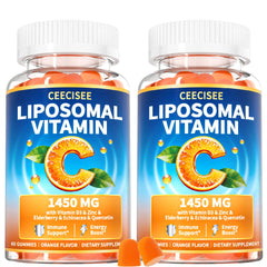 Ceecisee liposomal vitamin C gummy bottle front for immune-support-friendly daily use.
