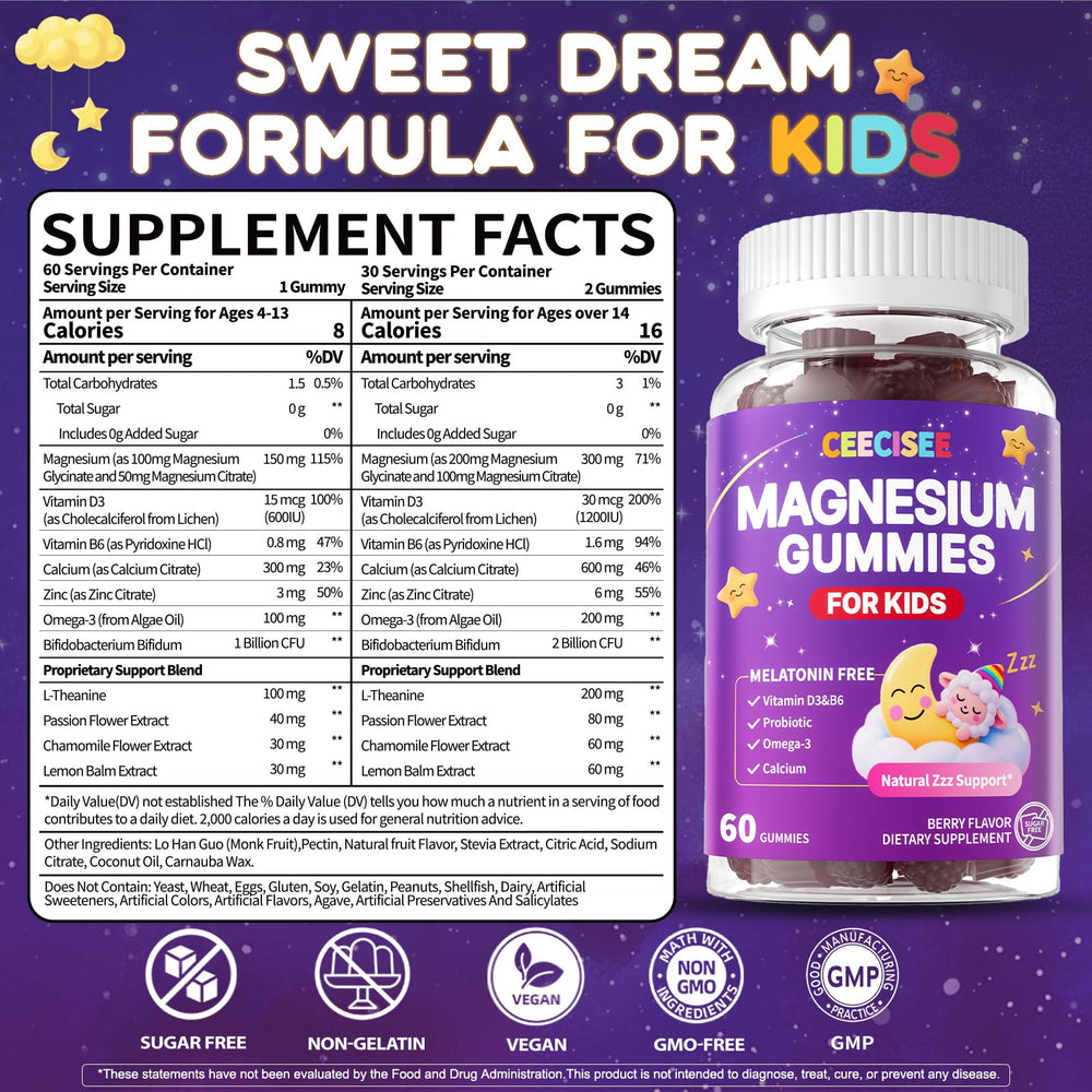 Pouring Ceecisee gummies into a child's hand for easy dosing