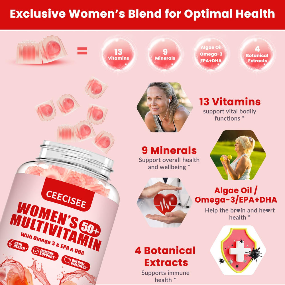 Ceecisee algae omega 3 bottle emphasizes plant based EPA DHA for brain and heart health
