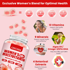 Ceecisee algae omega 3 bottle emphasizes plant based EPA DHA for brain and heart health