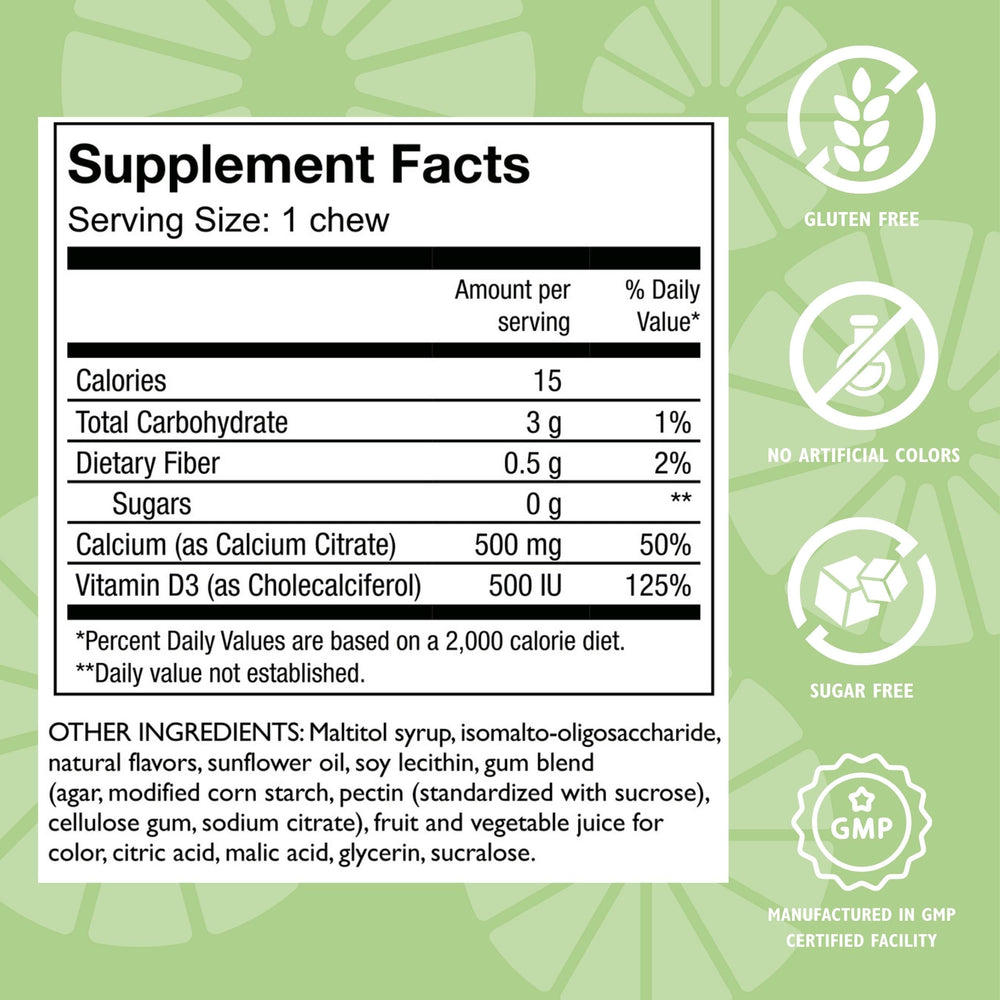 Celebrate Bariatric soft chews bottle pour shows easy daily dosing.