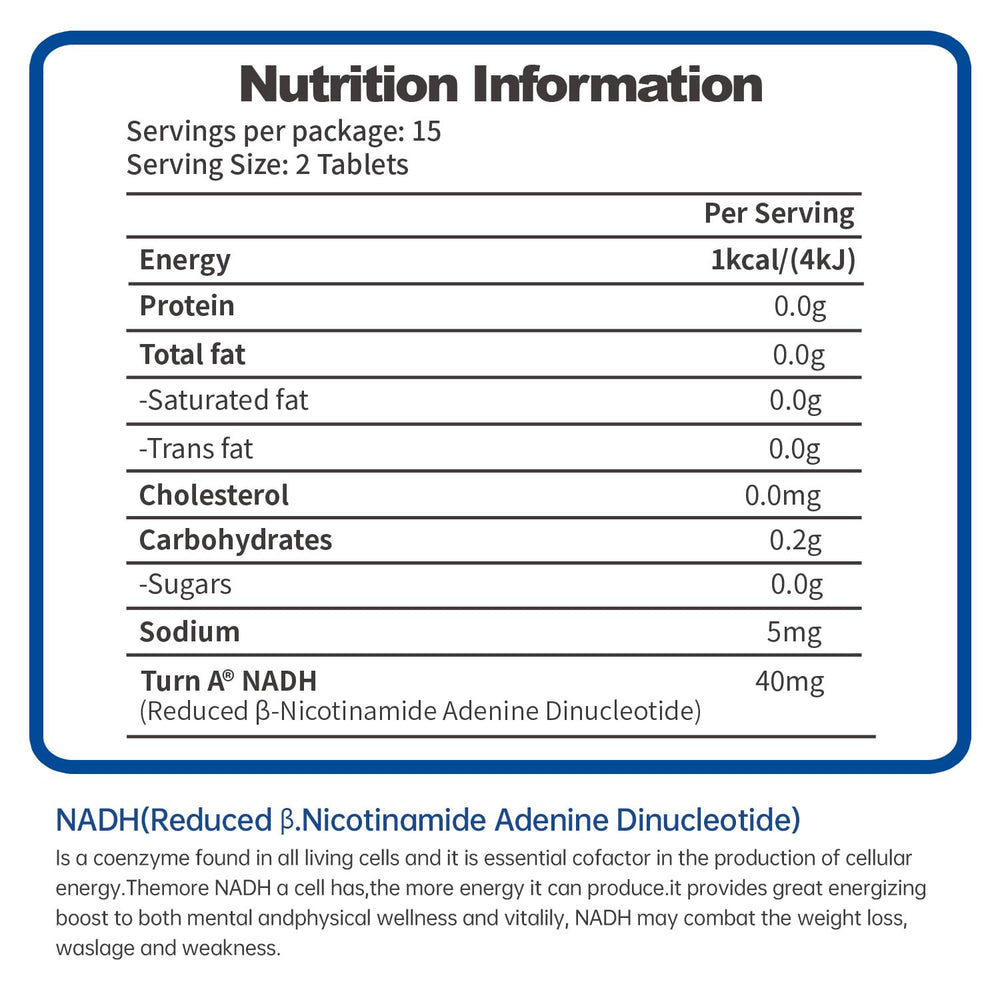 GMP facility manufacturing CELFULL NADH supplement