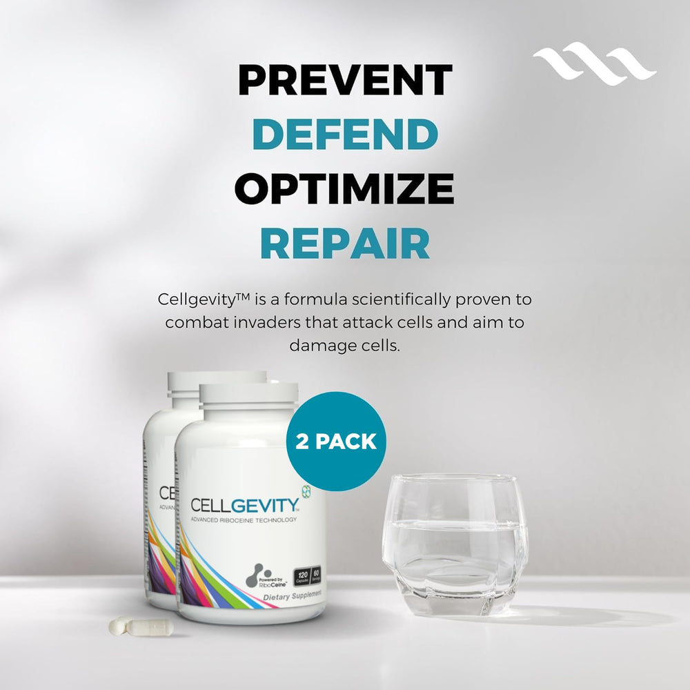 CELLGEVITY pack of 2 offers a double supply for ongoing support