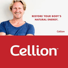 Person taking Cellion CE3 for daytime energy support.
