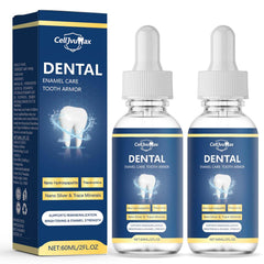 CellJuvMax Cavity Armor bottle pour shows enamel protection and easy remineralization.