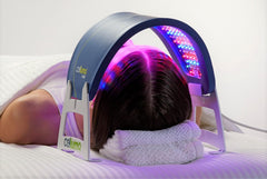 Celluma Home LED timer countdown helps manage treatment time on the go.