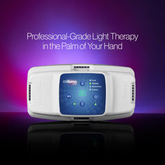 Celluma POD S2 LED therapy on skin example shows potential usage.