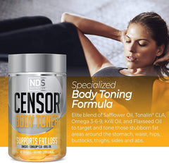 Censor fish oil EPA DHA softgels highlight joint-friendly support.