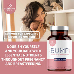 Centurion Health packaging for Bump Mini prenatal vitamins