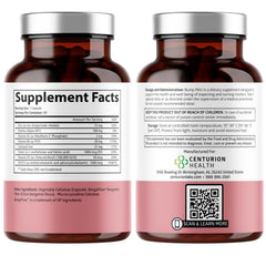 Centurion Labs Bump Mini capsule closeup reveals smooth, easy-to-swallow texture.