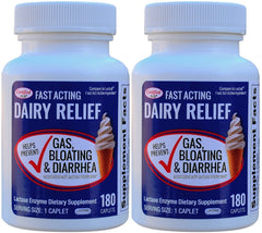Certified Plus Fast Acting Lactase bottle front view for dairy digestion support