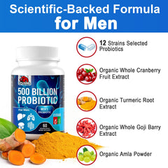CFUKING Probiotics for Men shelf-stable packaging for on-the-go use