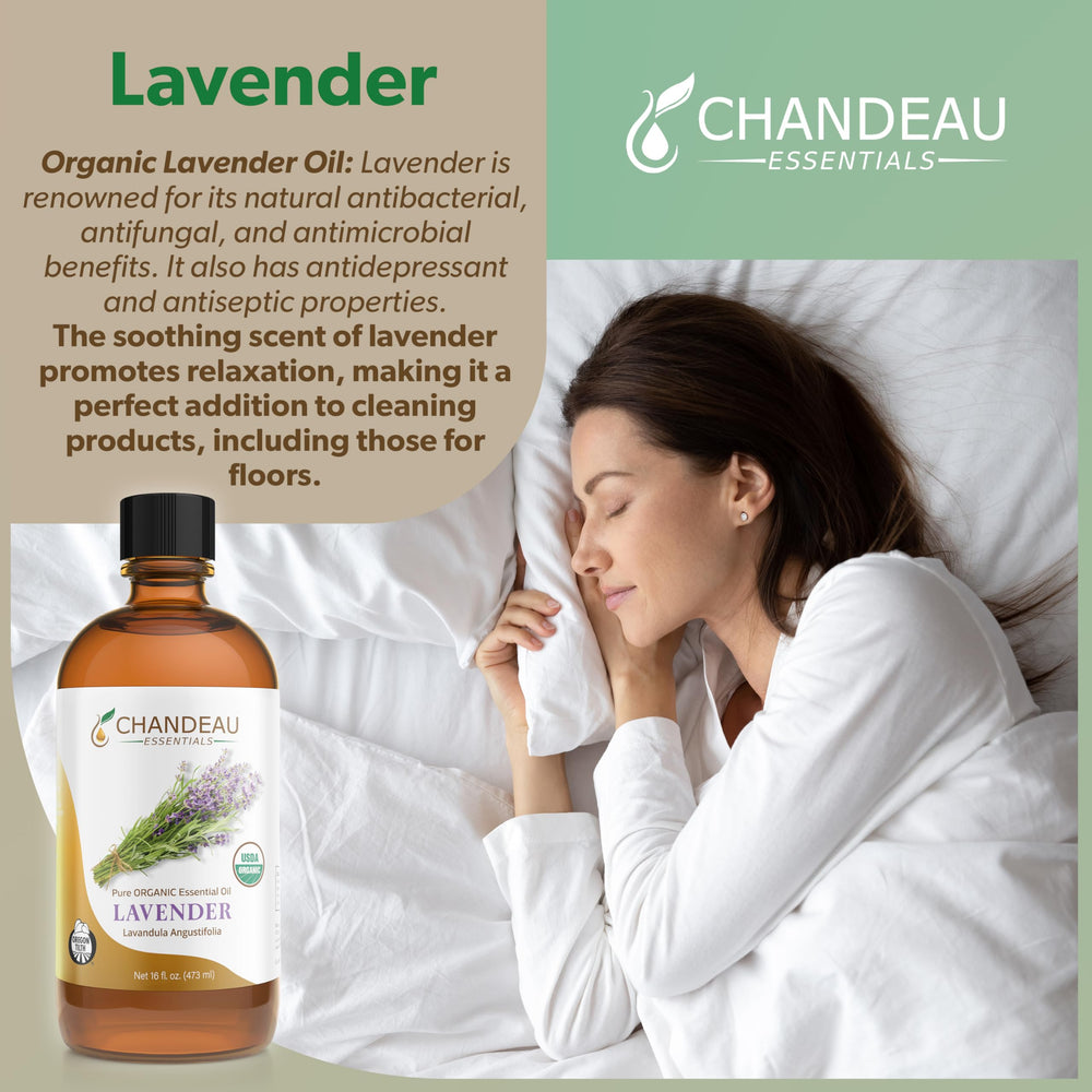 Chandeau Essentials amber bottle packaging emphasizing sustainability.