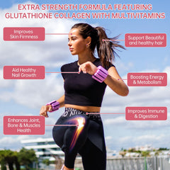 CHANGARLOAD Glutathione Collagen Glow Gummies gummy close-up with strawberry flavor for skincare routine.