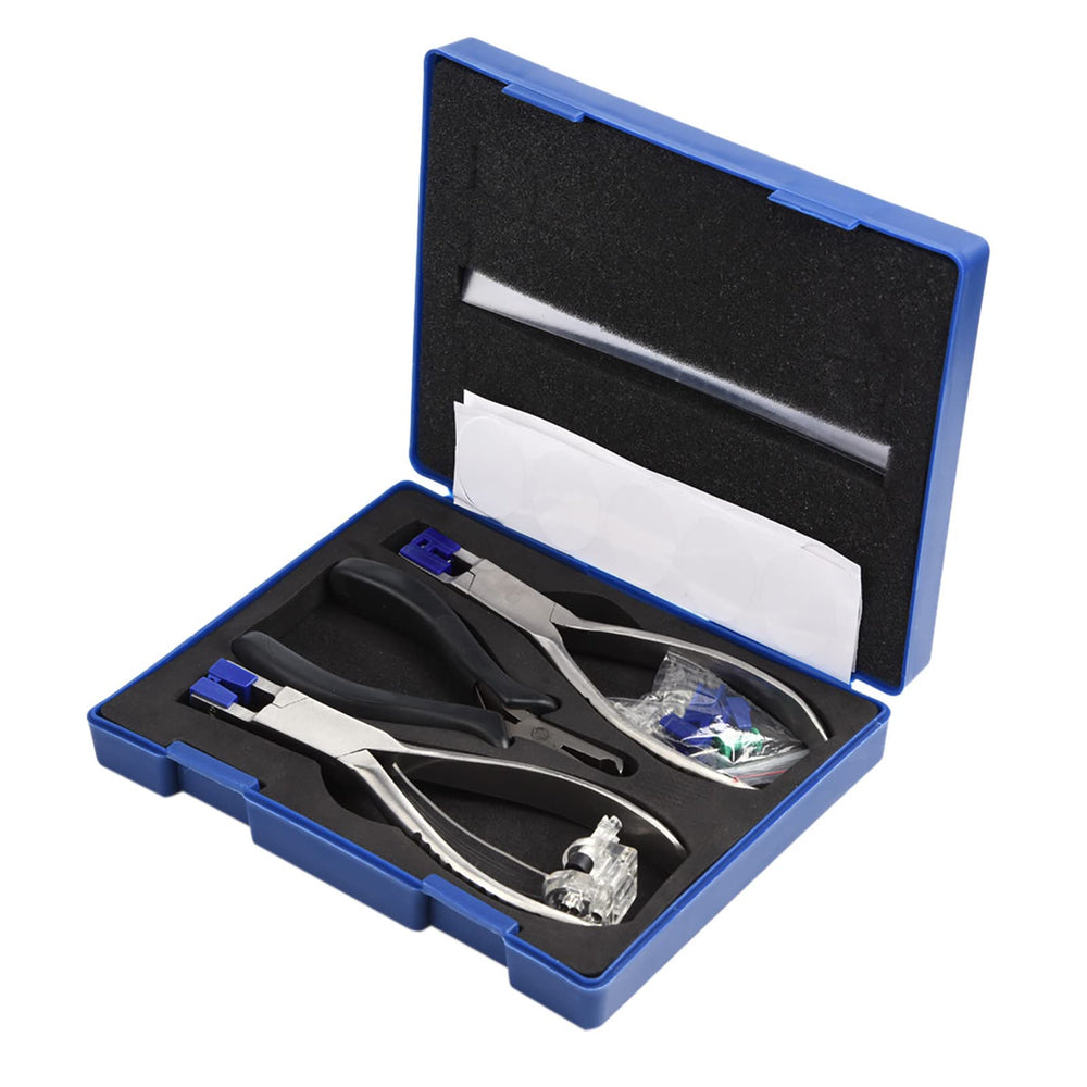 Chazcool pressing pliers AB923/AB924 for precise rimless adjustments.