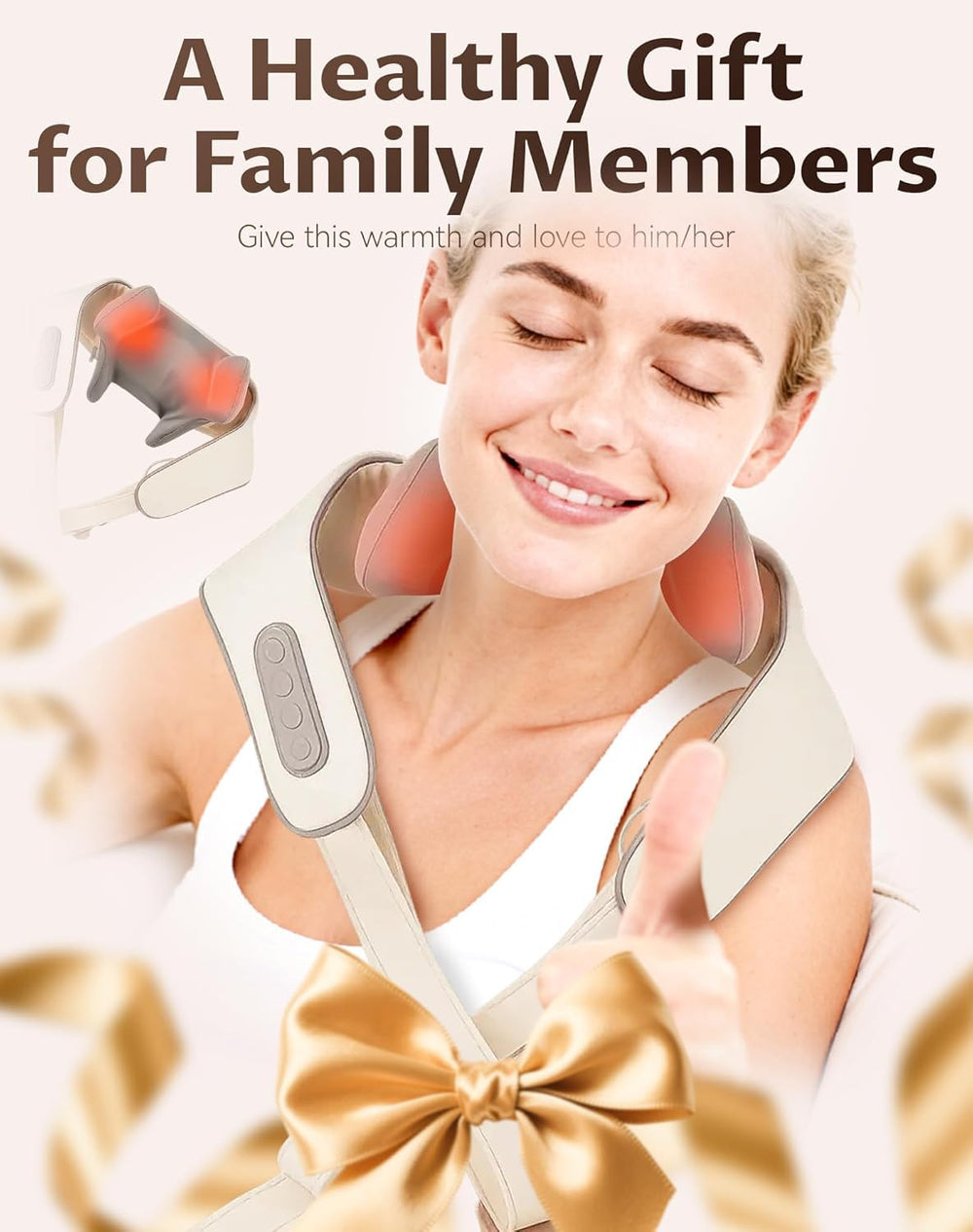 CheckSimple gift-ready wellness massager ideal for birthdays or holidays