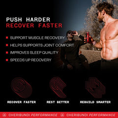 Athlete drinks Cheribundi Sleep after training for potential rest support