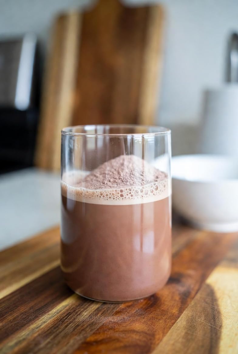 Cherie Sweet Heart collagen powder chocolate hot cocoa, comforting daily ritual for nourishment.