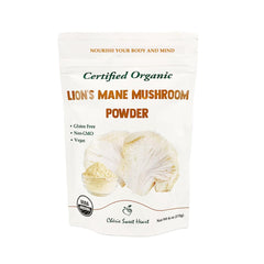 Chérie Sweet Heart organic Lion's Mane powder jar for versatile daily use.