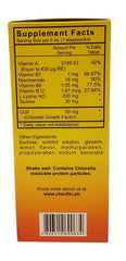 Cherifer syrup bottle pour illustrates simple dosing for convenient daily nutrition.