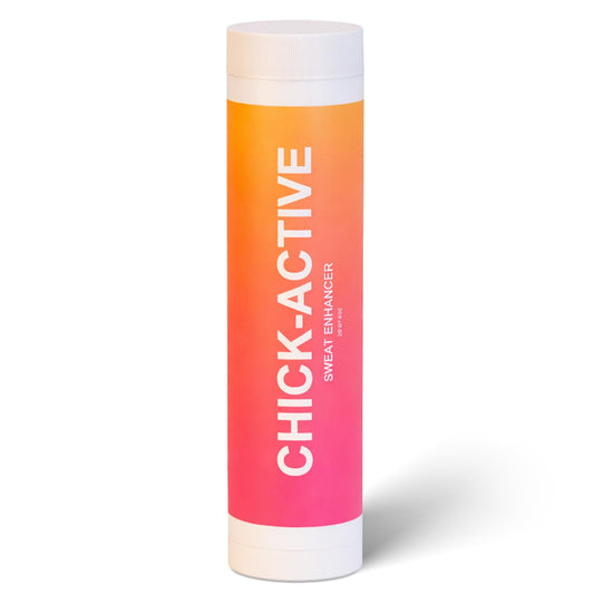 Chick-Active Thermo-Boost Gel application delivers targeted heat for intense workouts.