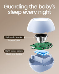 CHICWAY auto-off timer saves battery when baby sleeps