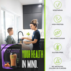 Chike Caramel High Protein Coffee packaging reveals 14-serving carton
