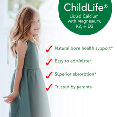 ChildLife Essentials bottle with packets arranged to illustrate variety and value.