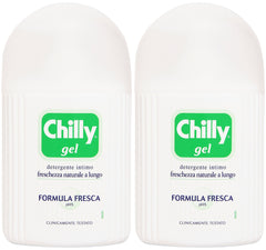 Chilly Fresh Formula Gel Intimate Cleanser bottle with menthol for daily freshness