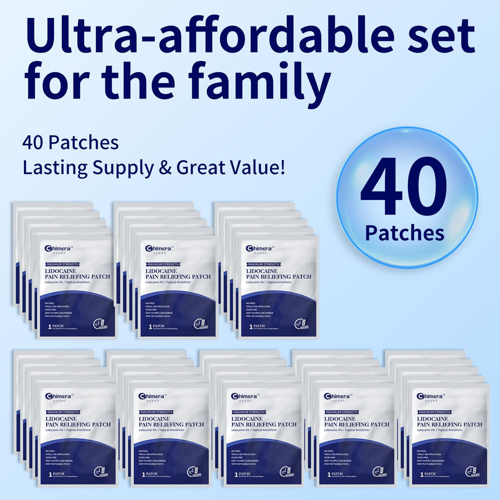 Chimera GUARD box shows 40-count family value pack.