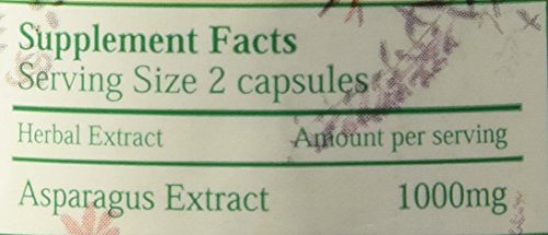 Chi's Enterprise asparagus extract product shot illustrating capsule count and label clarity.