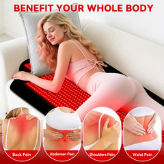Cholas 1,443 LEDs illuminate the body for thorough light therapy sessions.