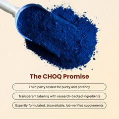 CHOQ Chad Mode pour in glass image showing convenient pre-workout preparation