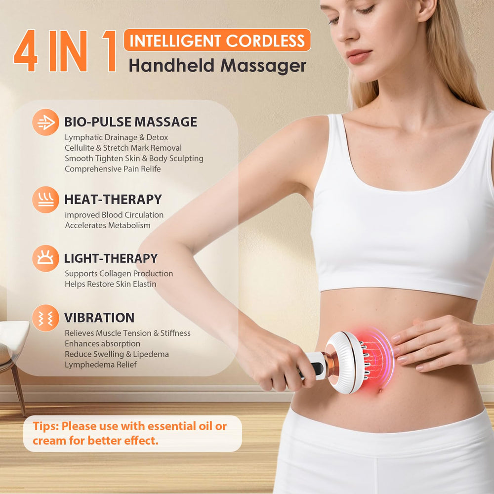 Choufaly 4-in-1 body sculpting machine side view for portable use.