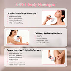 Choufaly anti-cellulite massager on arms for toned appearance.