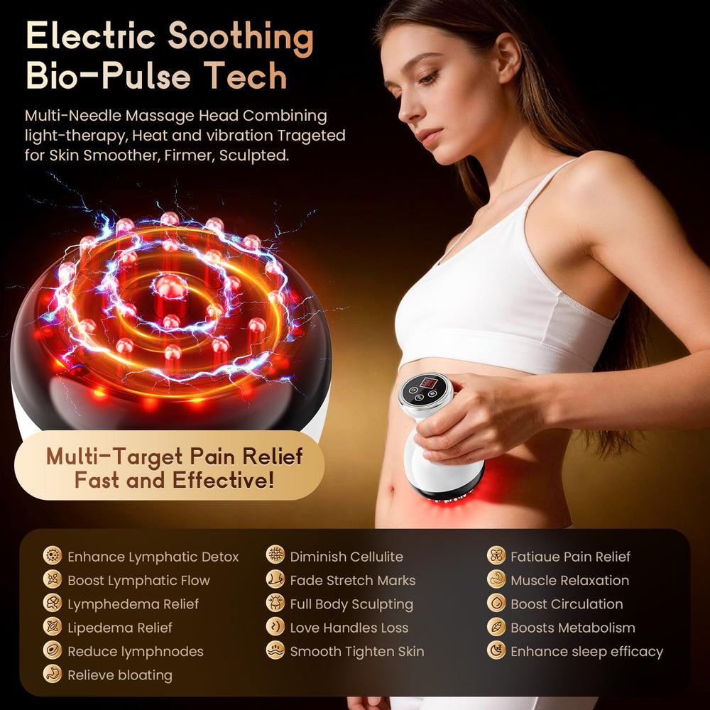 Choufaly microcurrent and red-light therapy close-up highlights advanced technology