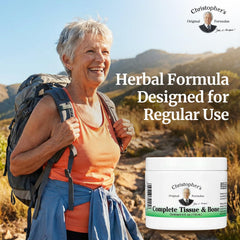 Value pack of Christopher's Complete Tissue & Bone Ointment signaling multi-use convenience.