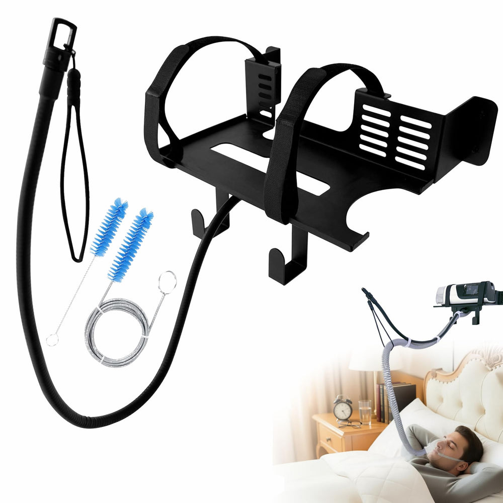 CHZHWFDC CPAP wall mount shelf for AirSense 10/11 keeps the device within easy reach.