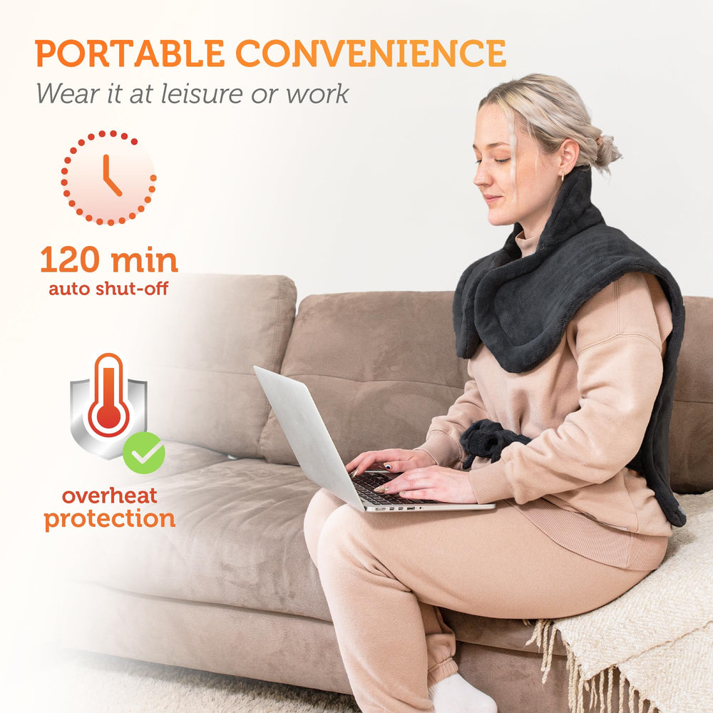 CILI heating pad machine-washable surface for easy care