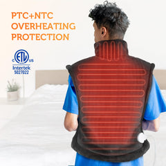 CILI heating pad ultra-soft flannel surface for cozy warmth