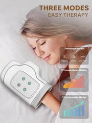cilotus cordless hand massager three-modes highlights customizable therapy options.
