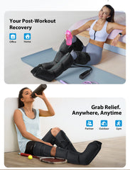 CINCOM with 10 pressure levels adjustable for comfort