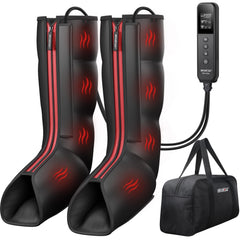CINCOM leg massager with 360° coverage for feet and calves, targeting fatigue relief.