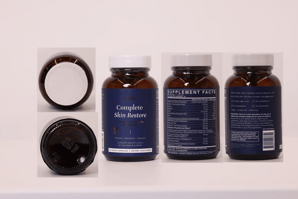 City Beauty Complete Skin Restore hand-holding context for on-the-go beauty support.