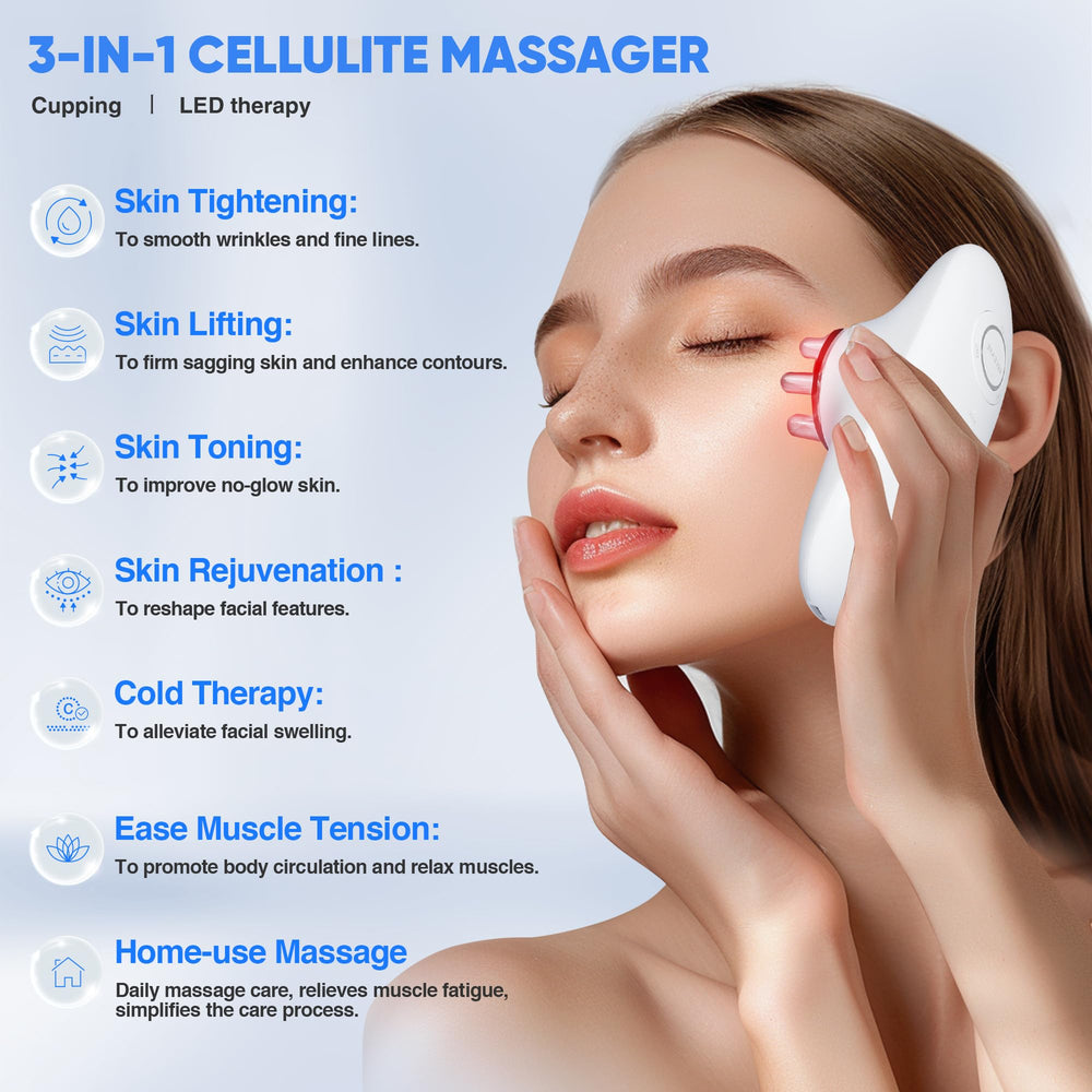 Ciyada massage head close-up with rounded tip for targeted smoothing.