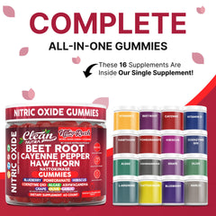 Nitro Rush bottle front featuring the multi-ingredient formula for everyday vitality.