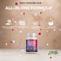 Clean Nutraceuticals USA-made packaging conveys trusted manufacturing standards